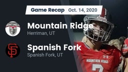 Recap: Mountain Ridge  vs. Spanish Fork  2020