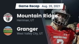 Recap: Mountain Ridge  vs. Granger  2021