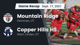 Recap: Mountain Ridge  vs. Copper Hills HS 2021