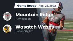 Recap: Mountain Ridge  vs. Wasatch Wasps 2022