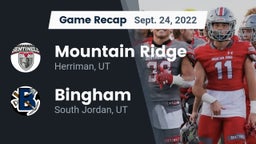 Recap: Mountain Ridge  vs. Bingham  2022