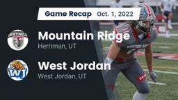 Recap: Mountain Ridge  vs. West Jordan  2022