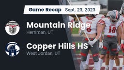 Recap: Mountain Ridge  vs. Copper Hills HS 2023