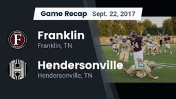 Recap: Franklin  vs. Hendersonville  2017