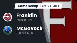 Recap: Franklin  vs. McGavock  2021