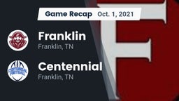 Recap: Franklin  vs. Centennial  2021