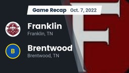 Recap: Franklin  vs. Brentwood  2022