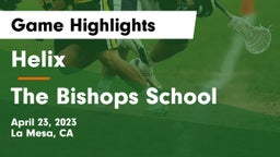 Helix  vs The Bishops School Game Highlights - April 23, 2023