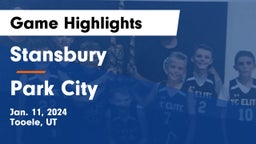 Stansbury  vs Park City  Game Highlights - Jan. 11, 2024