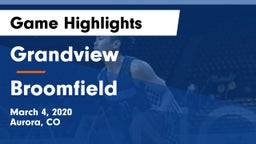 Grandview  vs Broomfield  Game Highlights - March 4, 2020