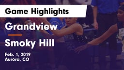 Grandview  vs Smoky Hill  Game Highlights - Feb. 1, 2019