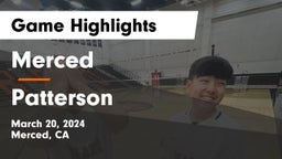 Merced  vs Patterson  Game Highlights - March 20, 2024