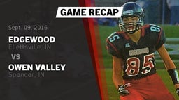 Recap: Edgewood  vs. Owen Valley  2016