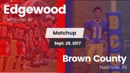 Matchup: Edgewood  vs. Brown County  2017