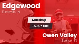 Matchup: Edgewood  vs. Owen Valley  2018