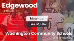 Matchup: Edgewood  vs. Washington Community Schools 2020