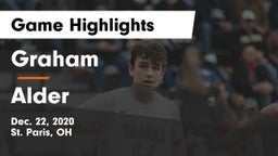 Graham  vs Alder  Game Highlights - Dec. 22, 2020