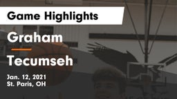 Graham  vs Tecumseh  Game Highlights - Jan. 12, 2021
