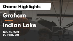 Graham  vs Indian Lake  Game Highlights - Jan. 15, 2021