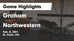 Graham  vs Northwestern  Game Highlights - Feb. 8, 2021