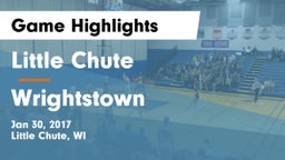 Little Chute  vs Wrightstown  Game Highlights - Jan 30, 2017