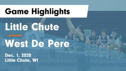 Little Chute  vs West De Pere  Game Highlights - Dec. 1, 2020