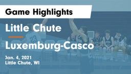 Little Chute  vs Luxemburg-Casco  Game Highlights - Jan. 4, 2021