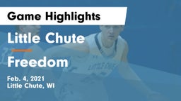 Little Chute  vs Freedom  Game Highlights - Feb. 4, 2021