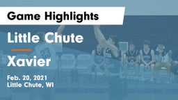 Little Chute  vs Xavier  Game Highlights - Feb. 20, 2021