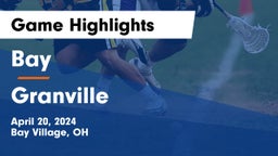 Bay  vs Granville  Game Highlights - April 20, 2024