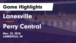 Lanesville  vs Perry Central  Game Highlights - Nov. 24, 2018