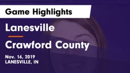 Lanesville  vs Crawford County  Game Highlights - Nov. 16, 2019