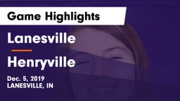 Lanesville  vs Henryville  Game Highlights - Dec. 5, 2019
