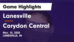 Lanesville  vs Corydon Central  Game Highlights - Nov. 15, 2020