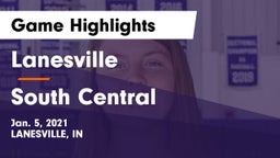 Lanesville  vs South Central Game Highlights - Jan. 5, 2021