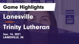 Lanesville  vs Trinity Lutheran  Game Highlights - Jan. 14, 2021