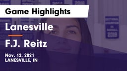 Lanesville  vs F.J. Reitz  Game Highlights - Nov. 12, 2021
