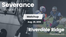 Matchup: Severance High Schoo vs. Riverdale Ridge 2019