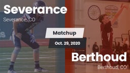 Matchup: Severance High Schoo vs. Berthoud  2020