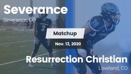 Matchup: Severance High Schoo vs. Resurrection Christian  2020