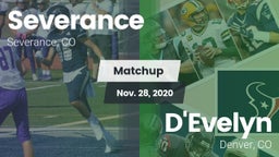 Matchup: Severance High Schoo vs. D'Evelyn  2020