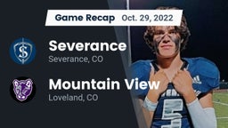 Recap: Severance  vs. Mountain View  2022