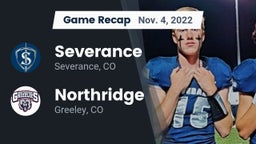 Recap: Severance  vs. Northridge  2022