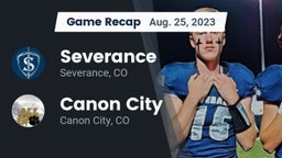 Recap: Severance  vs. Canon City  2023