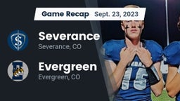 Recap: Severance  vs. Evergreen  2023