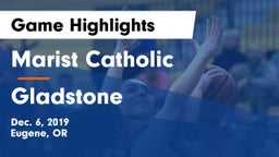 Marist Catholic  vs Gladstone  Game Highlights - Dec. 6, 2019