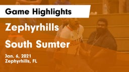 Zephyrhills  vs South Sumter  Game Highlights - Jan. 6, 2021