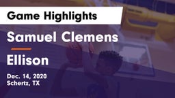 Samuel Clemens  vs Ellison  Game Highlights - Dec. 14, 2020