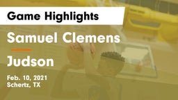 Samuel Clemens  vs Judson  Game Highlights - Feb. 10, 2021