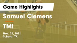 Samuel Clemens  vs TMI Game Highlights - Nov. 22, 2021